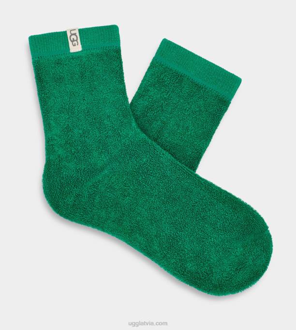sievietes UGG pilienu zeķe Z48J651 smaragda zaļš