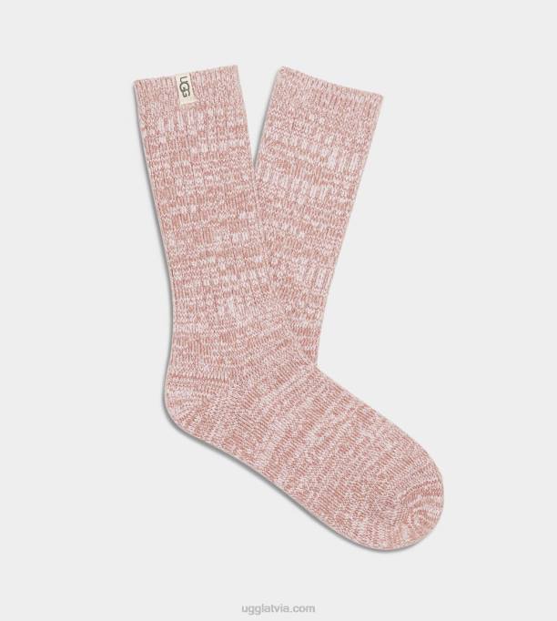 sievietes UGG rib adīt slouchy apkalpes zeķes Z48J2104 krēsla