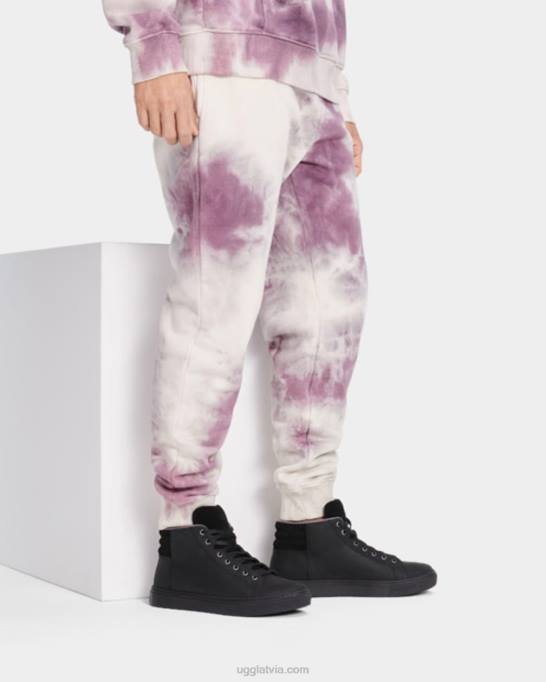 vīriešiem UGG Baysider augsti laikapstākļi Z48J2297 melna tnl āda