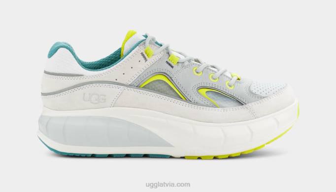 vīriešiem UGG westsider zems Z48J1610 ledāja pelēks/balts sietiņš