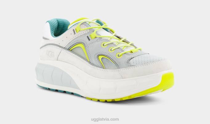 vīriešiem UGG westsider zems Z48J1610 ledāja pelēks/balts sietiņš