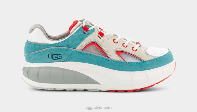 vīriešiem UGG westsider zems Z48J1611 balts/pāvs siets