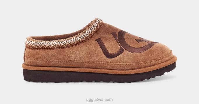 vīriešiem UGG Tasman logotips Z48J208 kastaņu/espresso