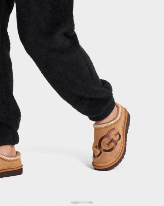 vīriešiem UGG Tasman logotips Z48J208 kastaņu/espresso