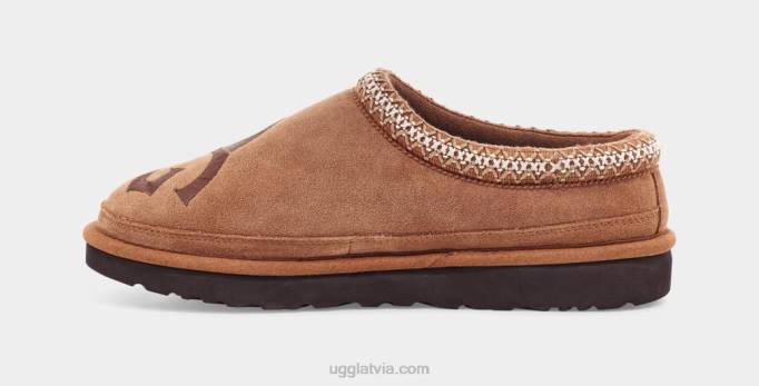 vīriešiem UGG Tasman logotips Z48J208 kastaņu/espresso