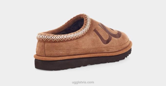 vīriešiem UGG Tasman logotips Z48J208 kastaņu/espresso