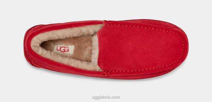 vīriešiem UGG ascot čības Z48J1653 samba sarkana