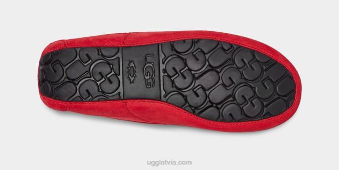 vīriešiem UGG ascot čības Z48J1653 samba sarkana