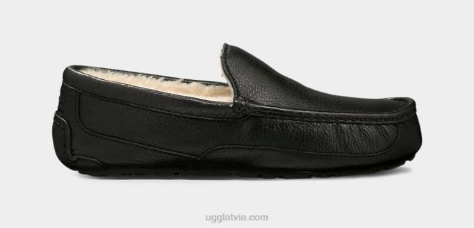 vīriešiem UGG ascot ādas čības Z48J1539 melns