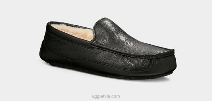vīriešiem UGG ascot ādas čības Z48J1539 melns