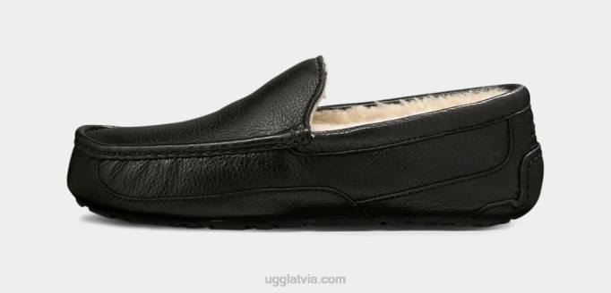 vīriešiem UGG ascot ādas čības Z48J1539 melns