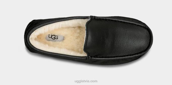 vīriešiem UGG ascot ādas čības Z48J1539 melns