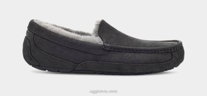 vīriešiem UGG ascot matēta āda Z48J1503 melns