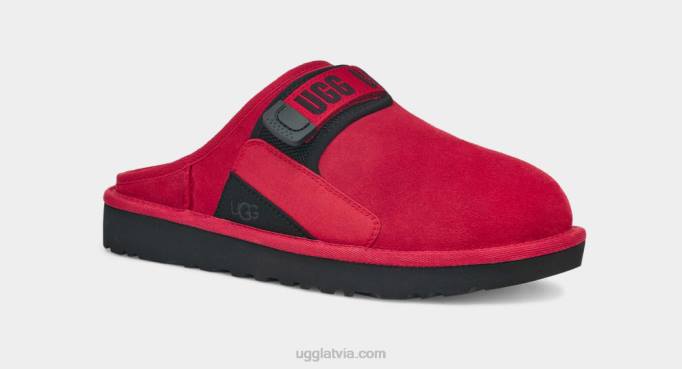 vīriešiem UGG kāpu slip-on Z48J1640 samba sarkana