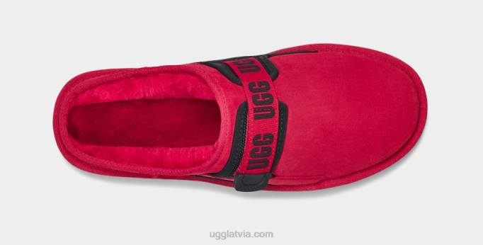 vīriešiem UGG kāpu slip-on Z48J1640 samba sarkana