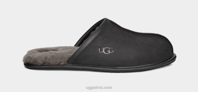 vīriešiem UGG nobrāzta āda Z48J2299 melns
