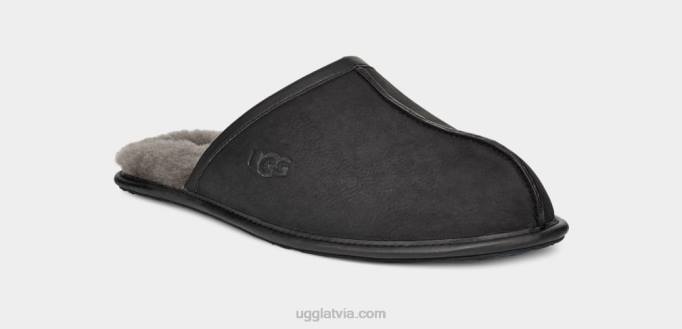 vīriešiem UGG nobrāzta āda Z48J2299 melns