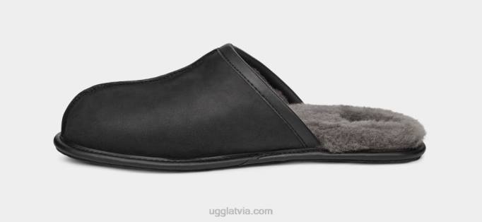 vīriešiem UGG nobrāzta āda Z48J2299 melns
