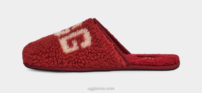 vīriešiem UGG nobružāts cirtaini grafikas Z48J1589 sarkanvīns