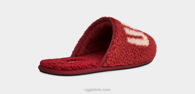 vīriešiem UGG nobružāts cirtaini grafikas Z48J1589 sarkanvīns