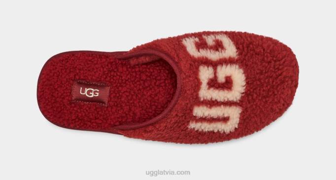 vīriešiem UGG nobružāts cirtaini grafikas Z48J1589 sarkanvīns