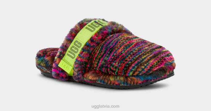 vīriešiem UGG pūka tas pikselēts Z48J230 melns