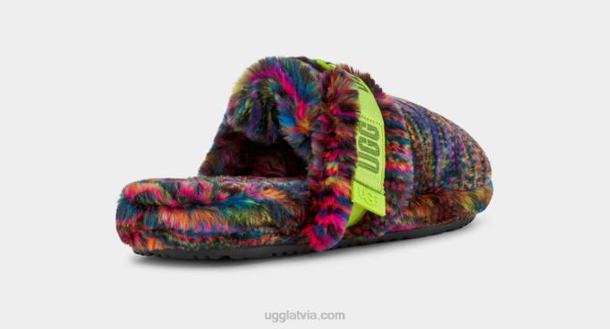 vīriešiem UGG pūka tas pikselēts Z48J230 melns