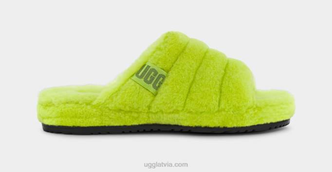 vīriešiem UGG pūka tevi Z48J1626 atslēga laima/melna