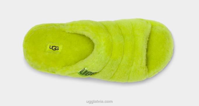 vīriešiem UGG pūka tevi Z48J1626 atslēga laima/melna