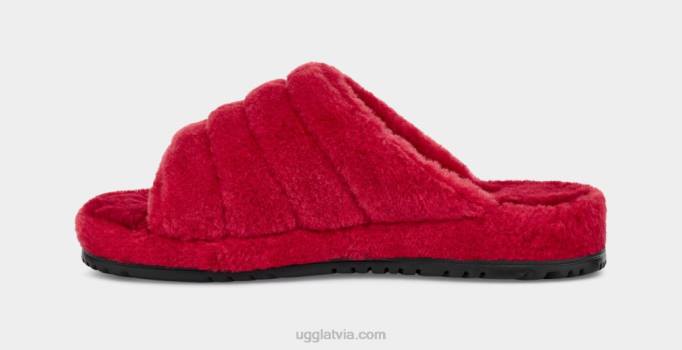 vīriešiem UGG pūka tevi Z48J1627 samba sarkanā pūka
