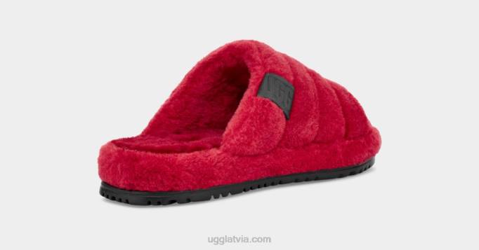 vīriešiem UGG pūka tevi Z48J1627 samba sarkanā pūka