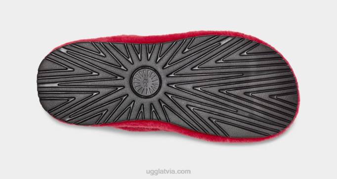 vīriešiem UGG pūka tevi Z48J1627 samba sarkanā pūka