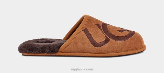 vīriešiem UGG skrāpējuma logotips Z48J1620 kastaņu/espresso