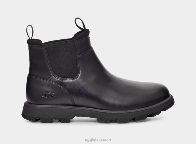 vīriešiem UGG Hillmont Chelsea Z48J1505 melna āda