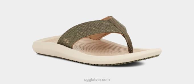 vīriešiem UGG brookside ii flip canvas Z48J1514 dedzināta olīve/taupe