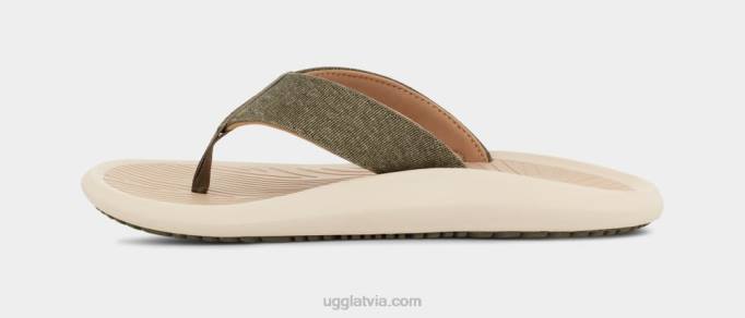 vīriešiem UGG brookside ii flip canvas Z48J1514 dedzināta olīve/taupe