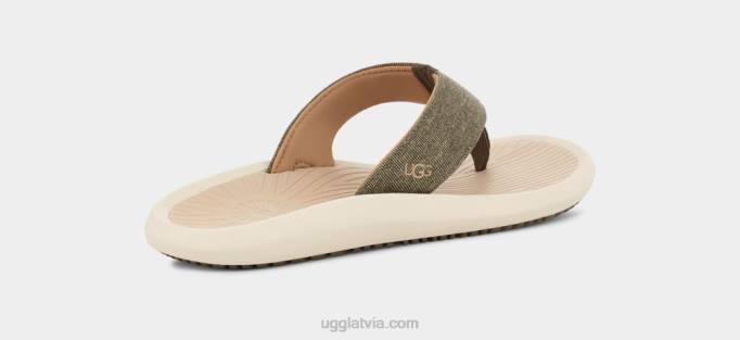 vīriešiem UGG brookside ii flip canvas Z48J1514 dedzināta olīve/taupe