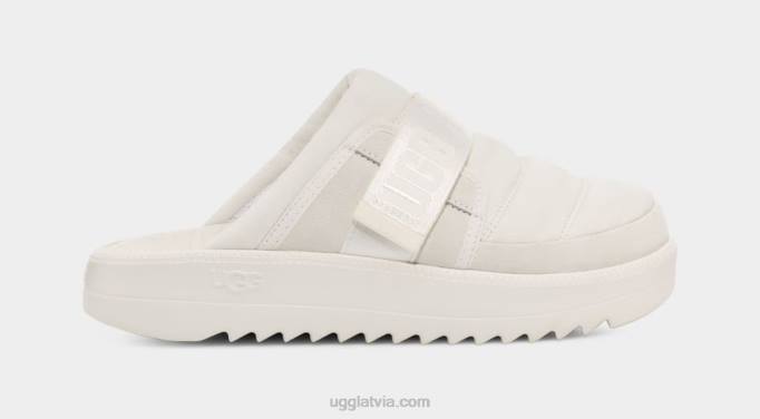vīriešiem UGG maxxer siksnas slaids Z48J1458 balts
