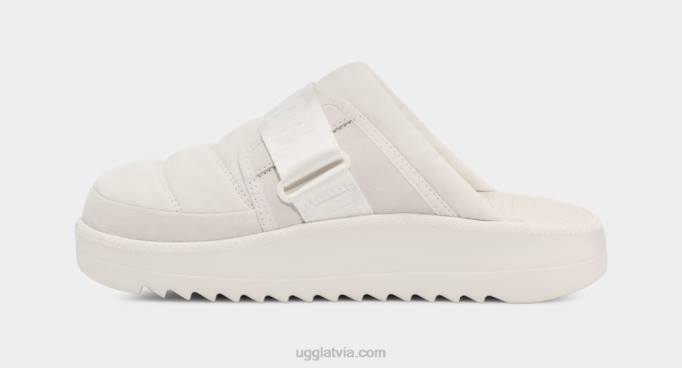 vīriešiem UGG maxxer siksnas slaids Z48J1458 balts
