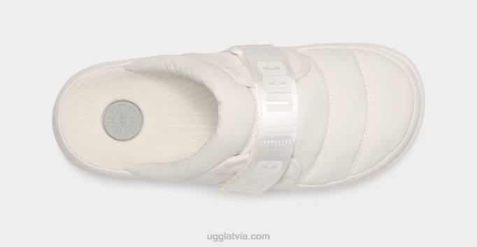 vīriešiem UGG maxxer siksnas slaids Z48J1458 balts