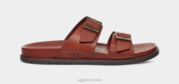 vīriešiem UGG wainscott sprādzes slidkalniņš Z48J1403 konjaka āda