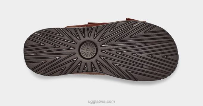 vīriešiem UGG wainscott sprādzes slidkalniņš Z48J1403 konjaka āda