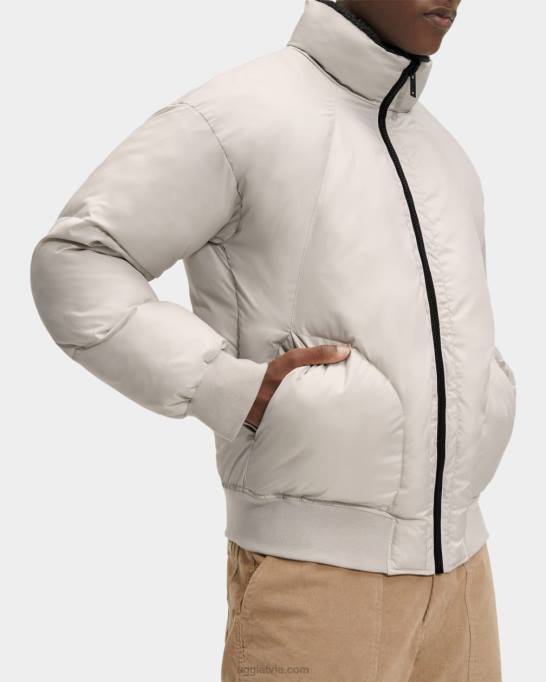 vīriešiem UGG damion sherpa puffer jaka Z48J1891 mākonis