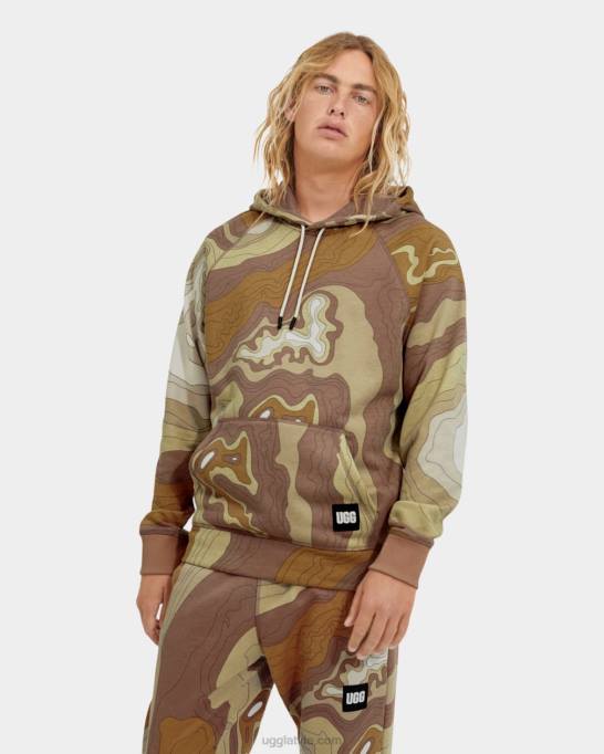 vīriešiem UGG Terrance hoodie tops Z48J276 tuksnesis