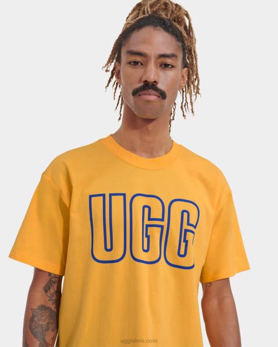 vīriešiem UGG rhett logo krekls Z48J282 vasaras/neptūna grafiskā kontūra