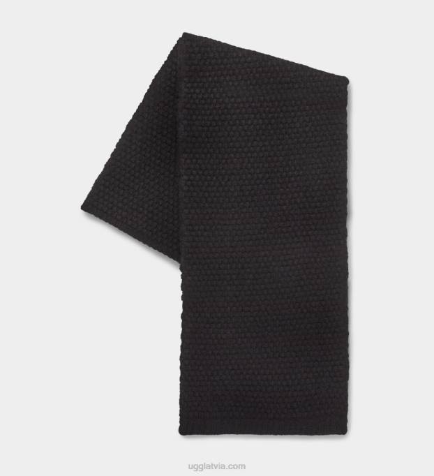 vīriešiem UGG hendrix popkorna dūriena šalle Z48J290 melns